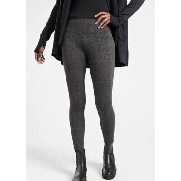 ATHLETA delancey textured tight in black & tan Plus size 3X Womens Casual - Picture 1 of 5